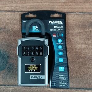 Master Lock Bluetooth Portable Lock Box SafeSpace 5440D Keyless Entry Security